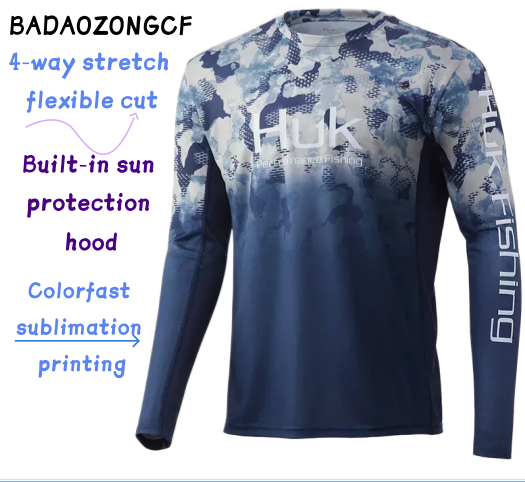Outdoor Sport Clothing Brands - Męskie oddychające koszule wędkarskie, odzież sportowa