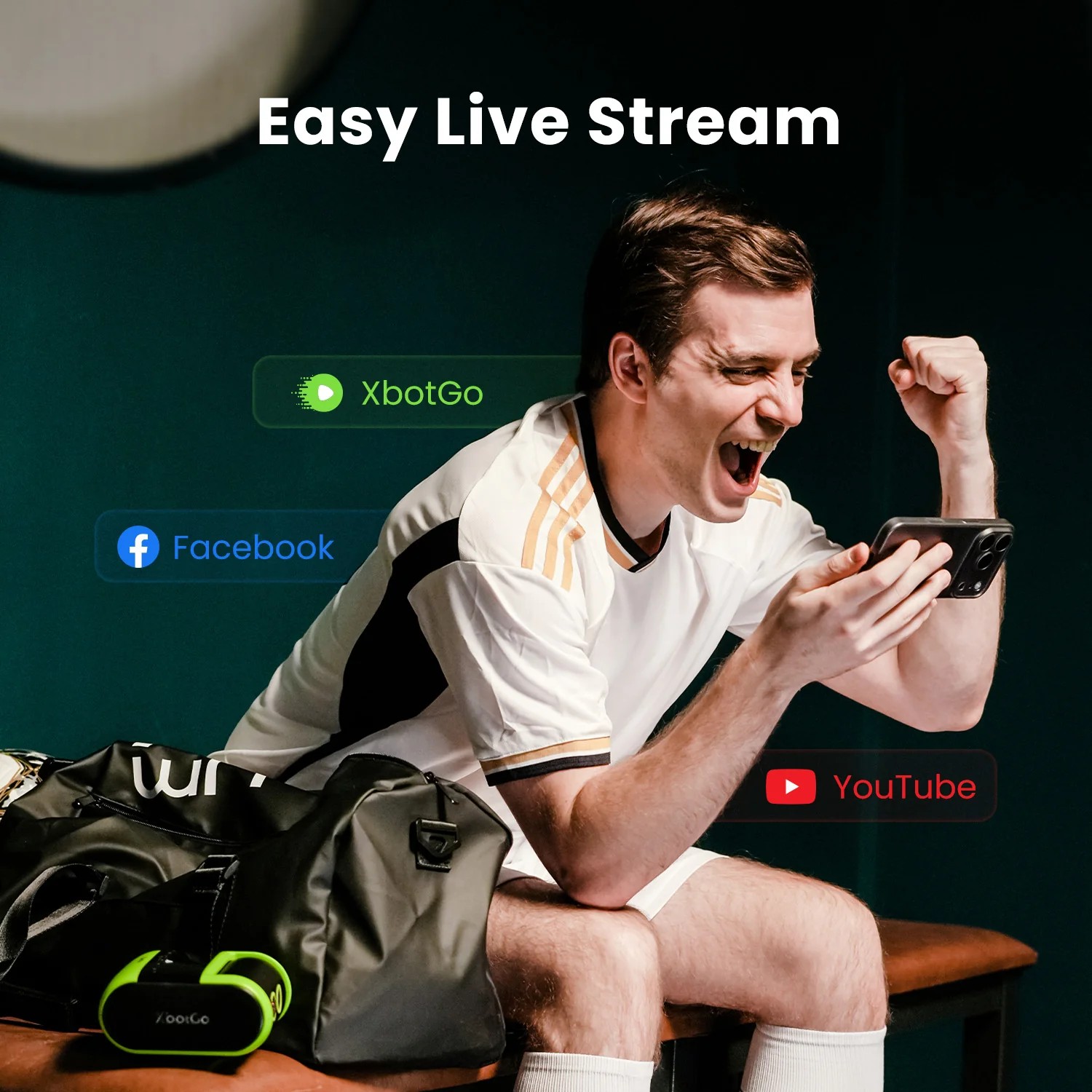 Kamera sportowa XbotGo Falcon  – Outdoor Sport Live recenzja i cena