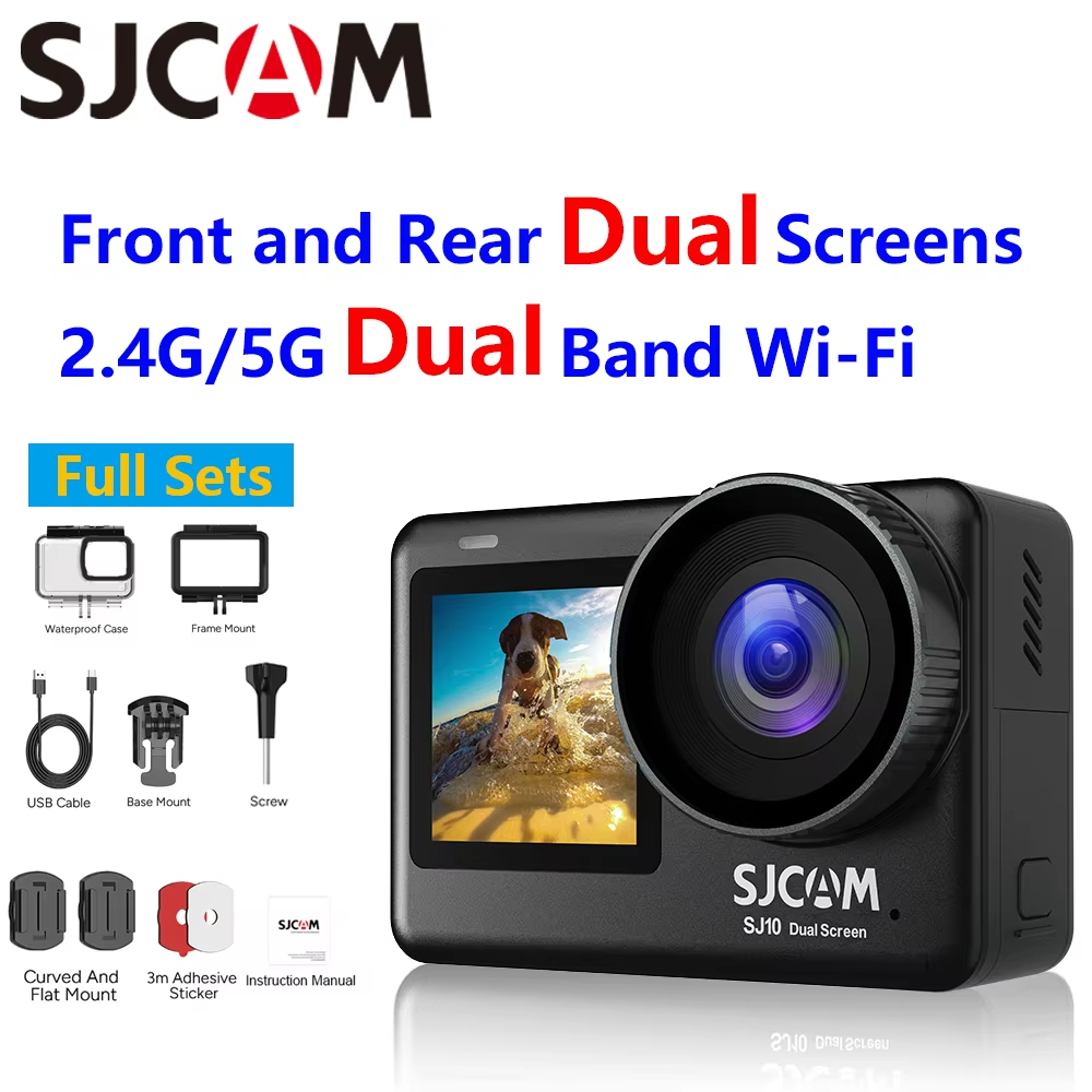 Kamera sportowa SJCAM SJ10 Pro – Outdoor Sport Live recenzja i cena
