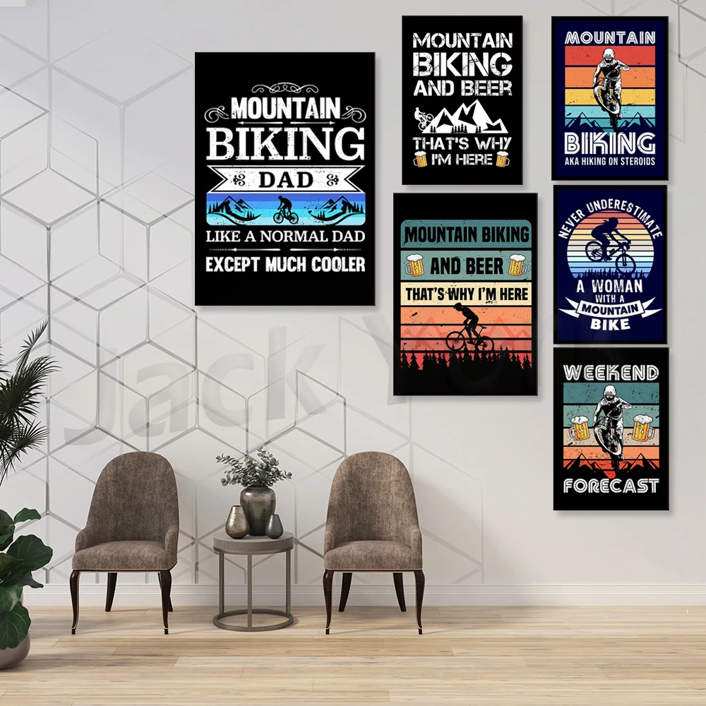 Go Mountain Bike Print Canvas  – Outdoor Sport Live recenzja i cena